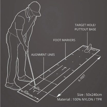 Puttout - Alfombra para Putt - Imagen 4