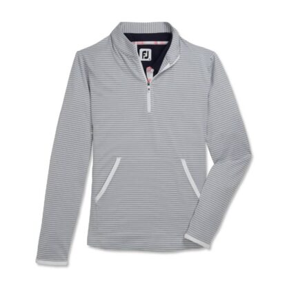 Footjoy - Poleron Half-Zip Tonal Stripe Mid-Layer - Imagen 4
