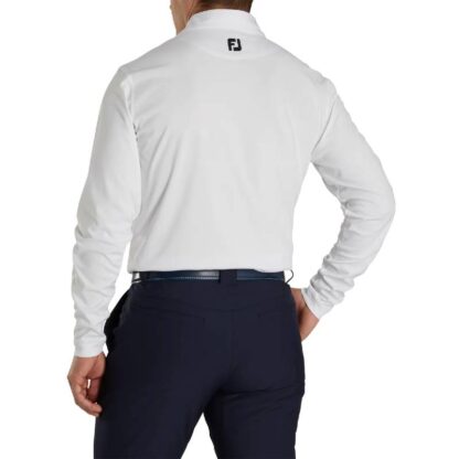 Footjoy - Polera Manga Larga Protección Solar Blanca - Imagen 3