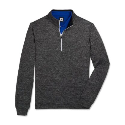 FJ - Jacquard Texture Midlayer Black