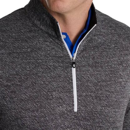 FJ - Jacquard Texture Midlayer Black - Imagen 2