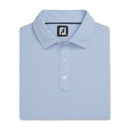 FJ - Polera SL Set on Placket Sky - Imagen 4