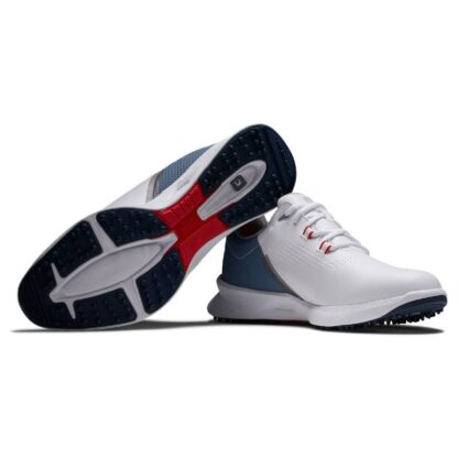 Footjoy - Zapatilla Modelo Fuel Blanco/Azul - Imagen 4