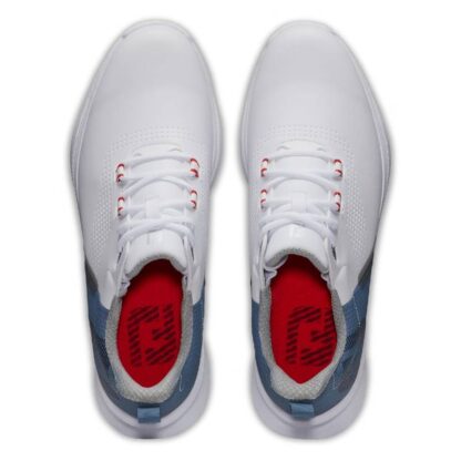 Footjoy - Zapatilla Modelo Fuel Blanco/Azul - Imagen 3