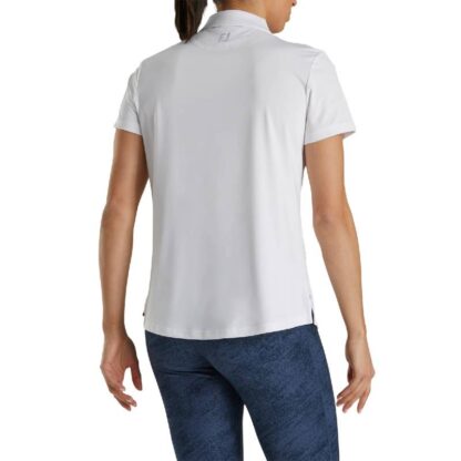 FJ - Polera Solid Lisle SC Blanca Mujer - Imagen 4