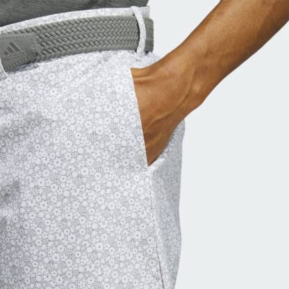 Adidas - Short Ulimate365 Estampado Blanco/Gris - Imagen 3