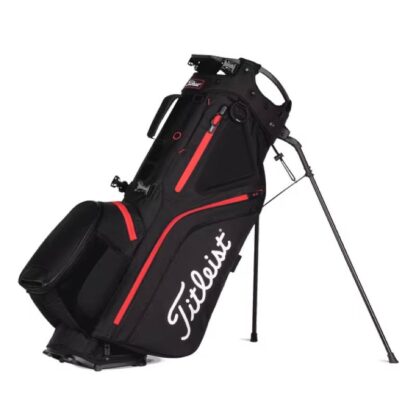 Titleist - Bolsa de Pie Híbrida 5 Negro/Rojo