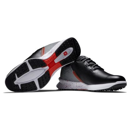 FJ - Zapatos Fuel Negro/Gris/Rojo - Imagen 3