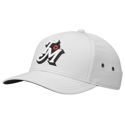 Taylormade - Gorro Retro Ojales de Metal Gris