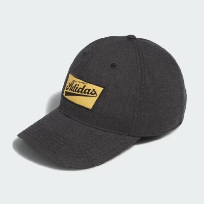 Adidas - Sombrero de Mezclilla Negro Jaspeado