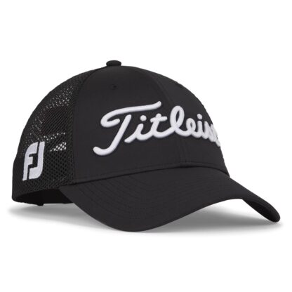 Titleist - Tour Performance Mesh Negro/Blanco
