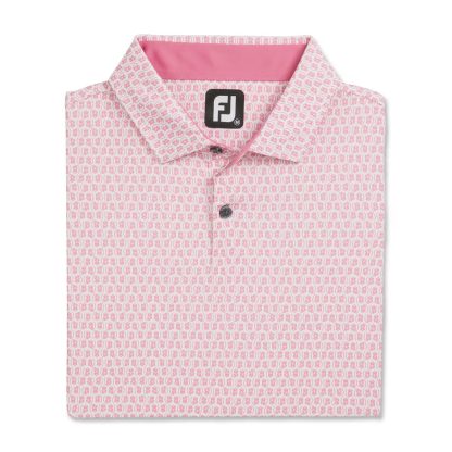 FJ - Polera Salamandra Lisle Blanco/Rosa - Imagen 4