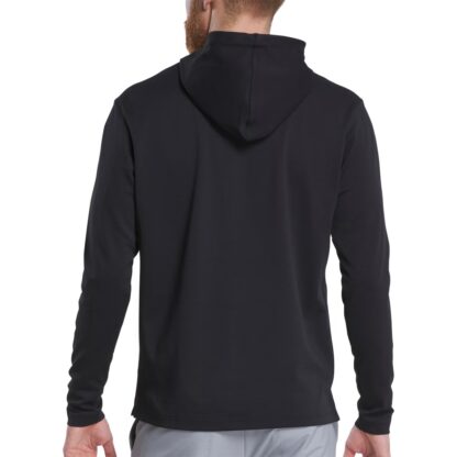 FJ - Polerón con Capucha Jacquard Otomano Negro - Imagen 4